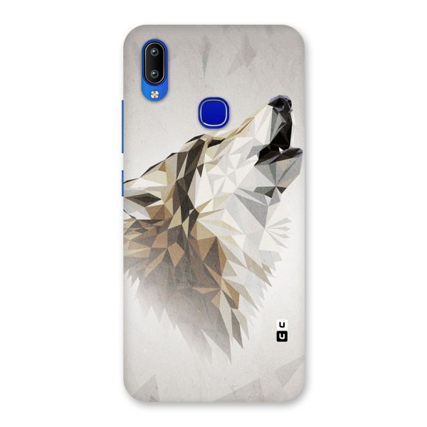 Diamond Wolf Back Case for Vivo Y91