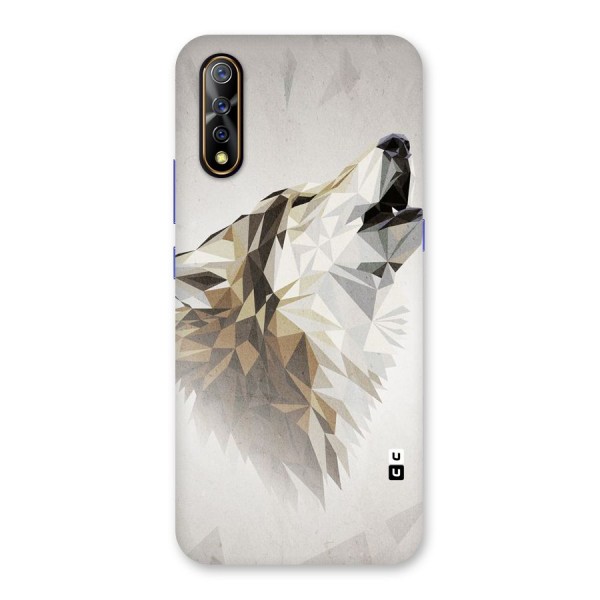 Diamond Wolf Back Case for Vivo Z1x