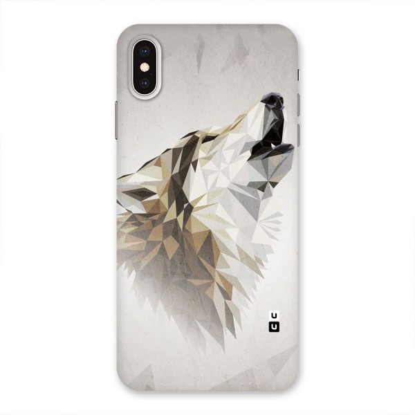 Diamond Wolf Back Case for iPhone XS Max