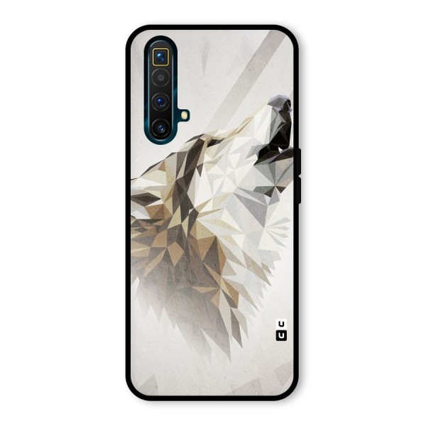 Diamond Wolf Glass Back Case for Realme X3 SuperZoom