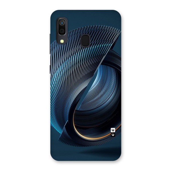 Digital Circle Pattern Back Case for Galaxy A20