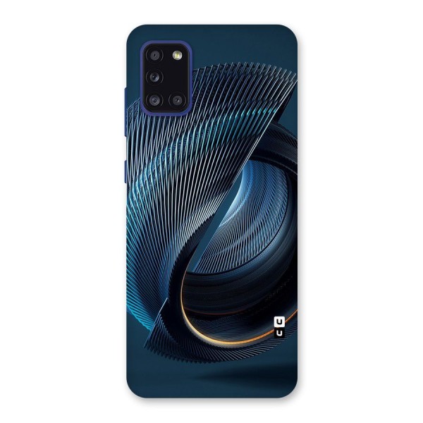 Digital Circle Pattern Back Case for Galaxy A31