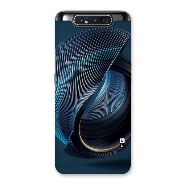 Digital Circle Pattern Back Case for Galaxy A80