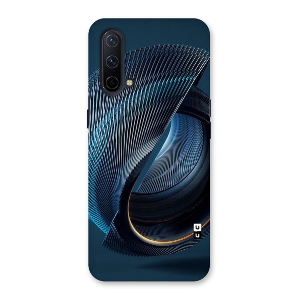 Digital Circle Pattern Back Case for OnePlus Nord CE 5G