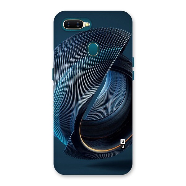 Digital Circle Pattern Back Case for Oppo A12