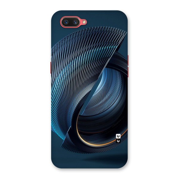 Digital Circle Pattern Back Case for Oppo A3s