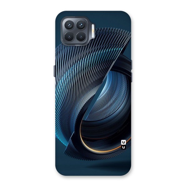 Digital Circle Pattern Back Case for Oppo F17 Pro