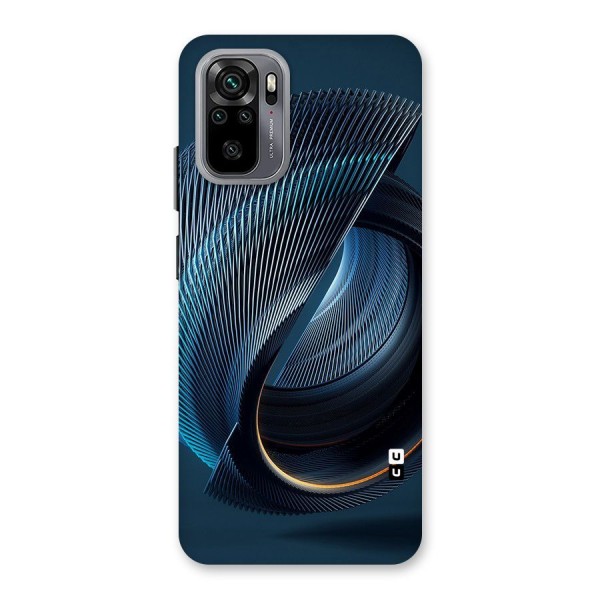 Digital Circle Pattern Back Case for Redmi Note 10