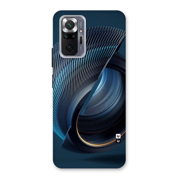 Digital Circle Pattern Back Case for Redmi Note 10 Pro