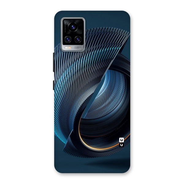 Digital Circle Pattern Back Case for Vivo V20 Pro