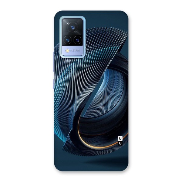 Digital Circle Pattern Back Case for Vivo V21 5G