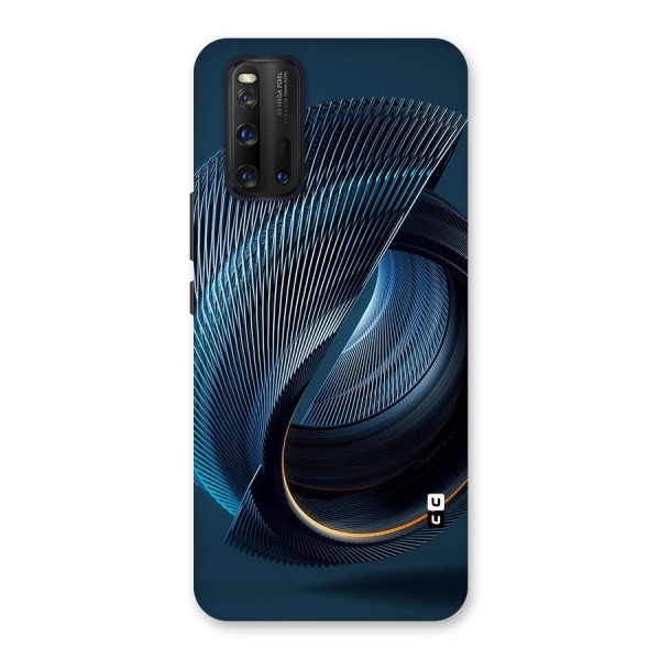 Digital Circle Pattern Back Case for Vivo iQOO 3