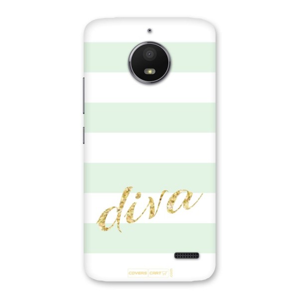 Diva Back Case for Moto E4