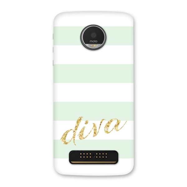 Diva Back Case for Moto Z Play