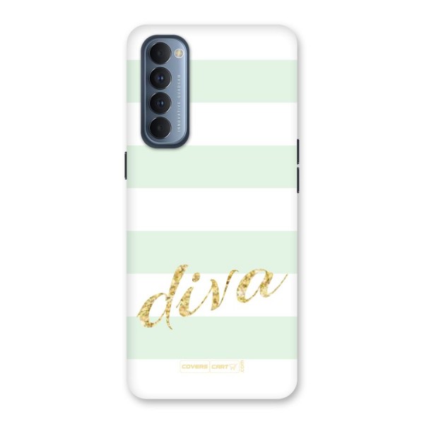 Diva Back Case for Reno4 Pro