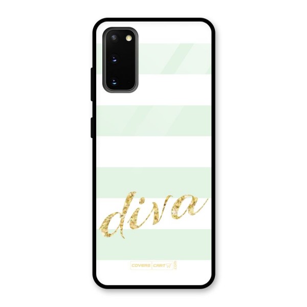 Diva Glass Back Case for Galaxy S20