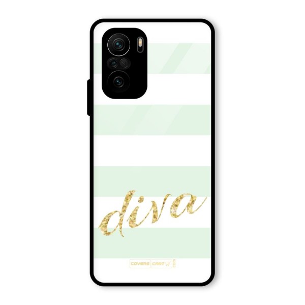 Diva Glass Back Case for Mi 11x