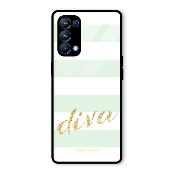 Diva Glass Back Case for Oppo Reno5 Pro 5G