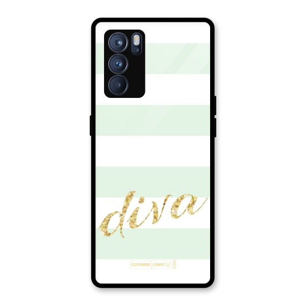 Diva Glass Back Case for Oppo Reno6 Pro 5G