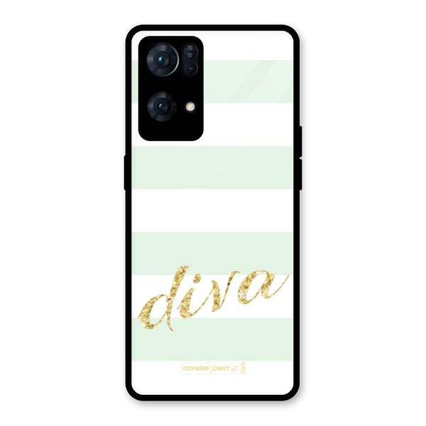 Diva Glass Back Case for Oppo Reno7 Pro 5G