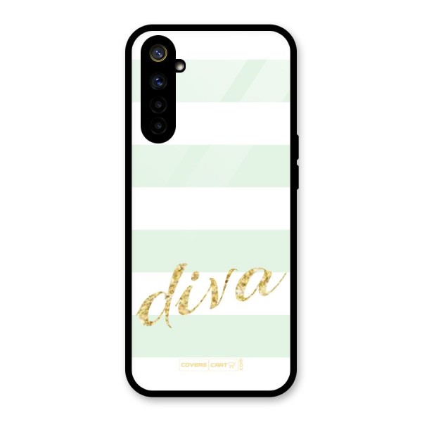 Diva Glass Back Case for Realme 6