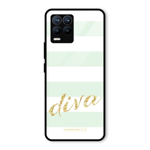 Diva Glass Back Case for Realme 8 Pro