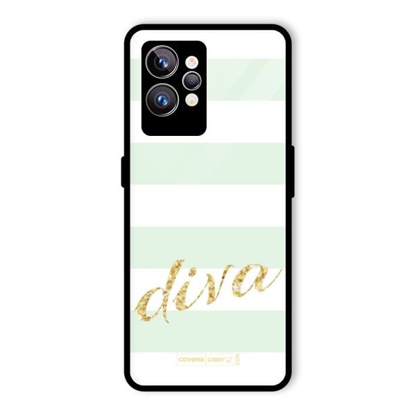 Diva Glass Back Case for Realme GT2 Pro