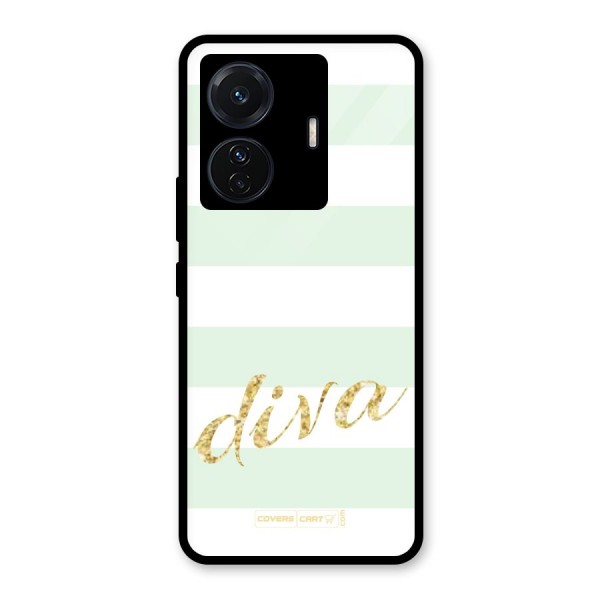 Diva Glass Back Case for Vivo iQOO Z6 Pro