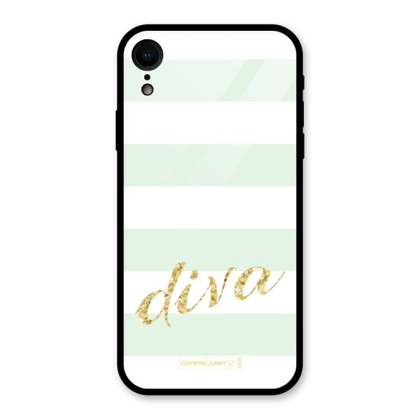 Diva Glass Back Case for XR