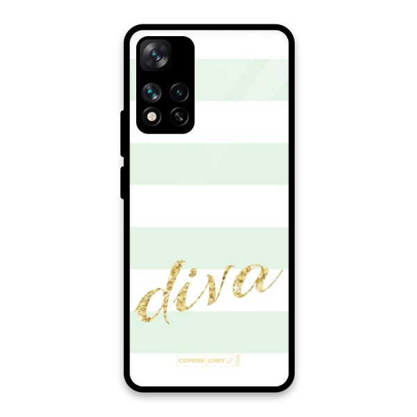 Diva Glass Back Case for Xiaomi 11i HyperCharge 5G