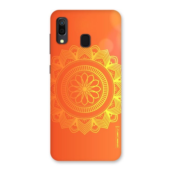 Diwali Rangoli Back Case for Galaxy A20