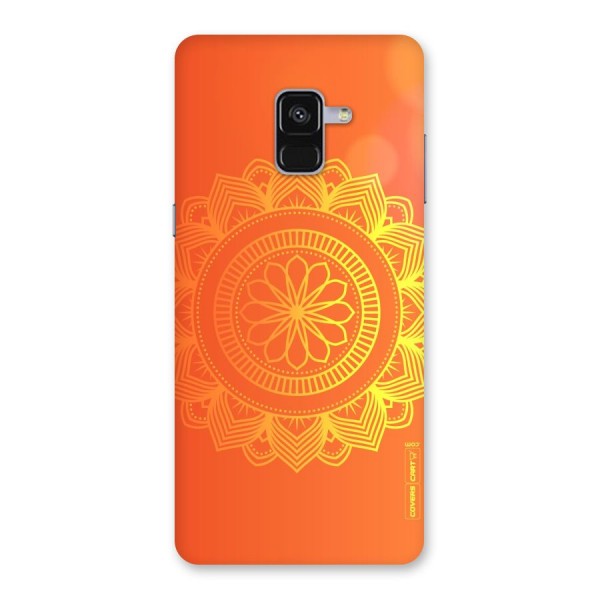 Diwali Rangoli Back Case for Galaxy A8 Plus