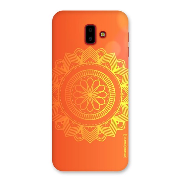 Diwali Rangoli Back Case for Galaxy J6 Plus