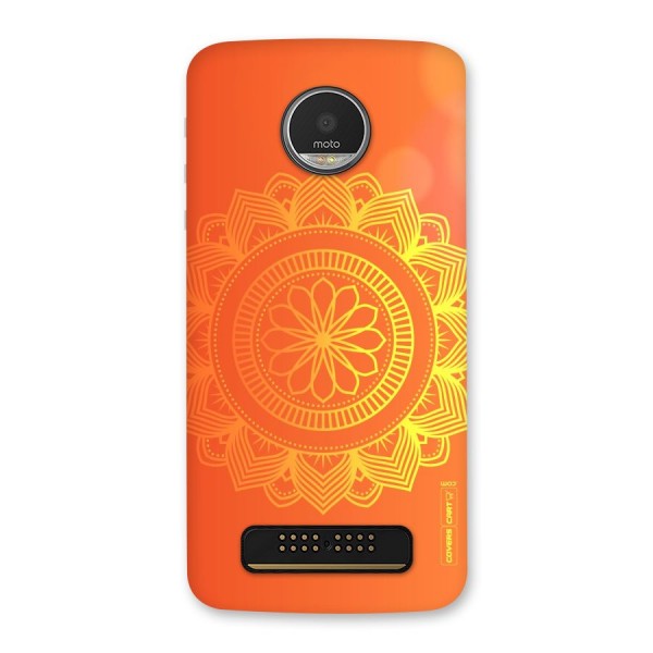 Diwali Rangoli Back Case for Moto Z Play