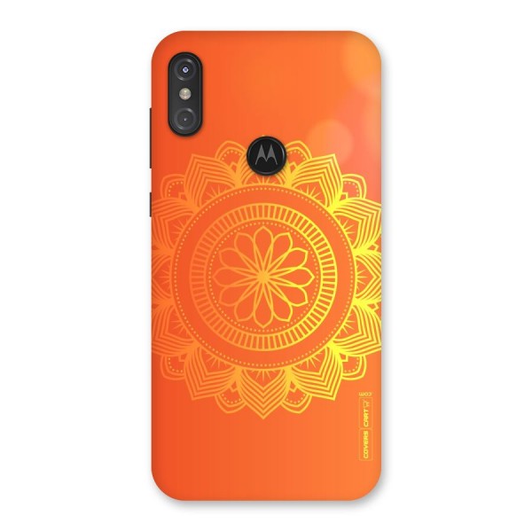 Diwali Rangoli Back Case for Motorola One Power