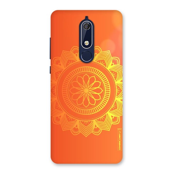 Diwali Rangoli Back Case for Nokia 5.1