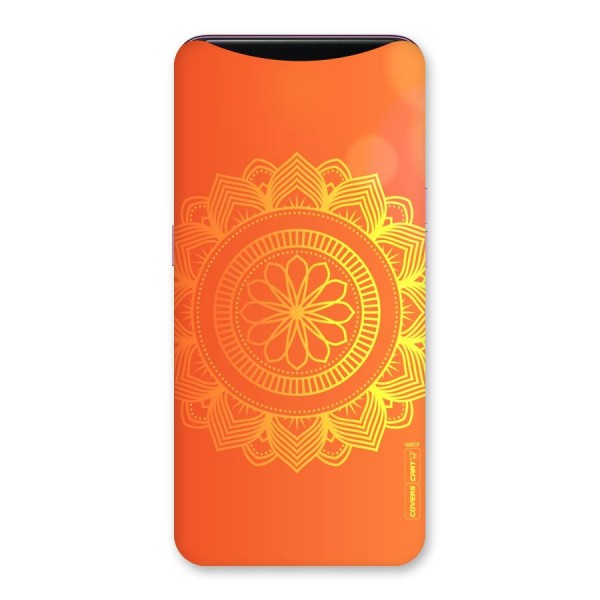 Diwali Rangoli Back Case for Oppo Find X