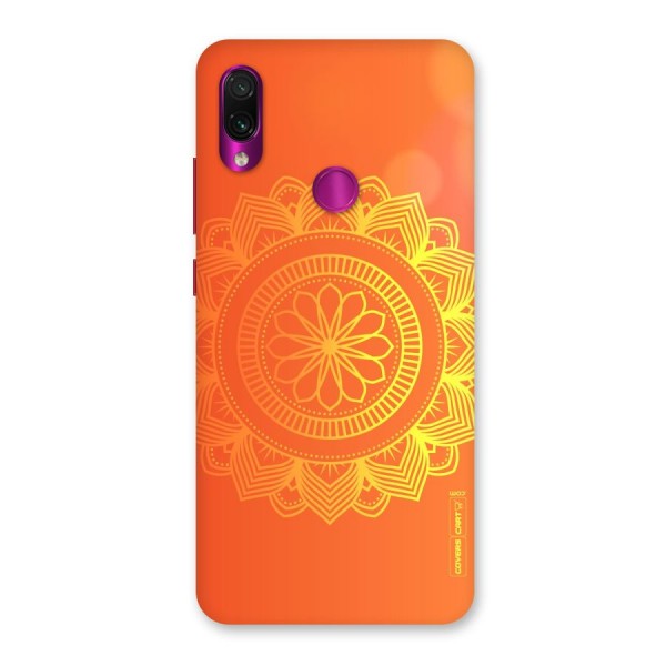 Diwali Rangoli Back Case for Redmi Note 7 Pro