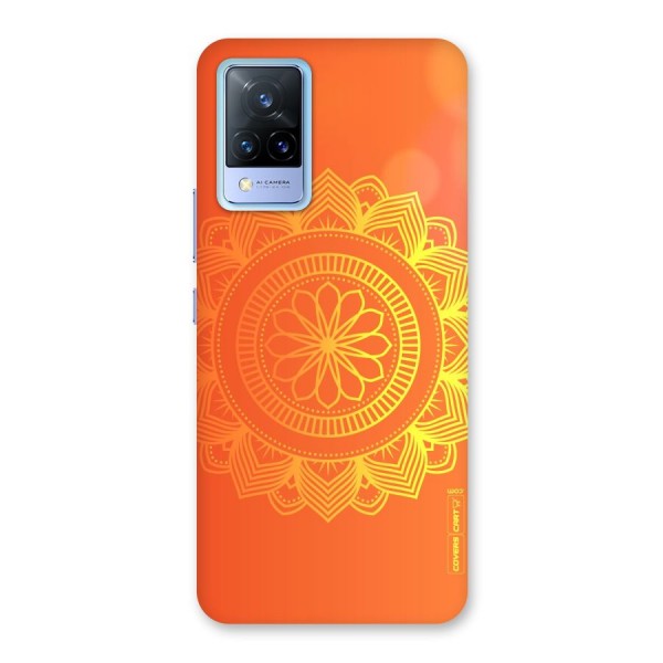 Diwali Rangoli Back Case for Vivo V21 5G