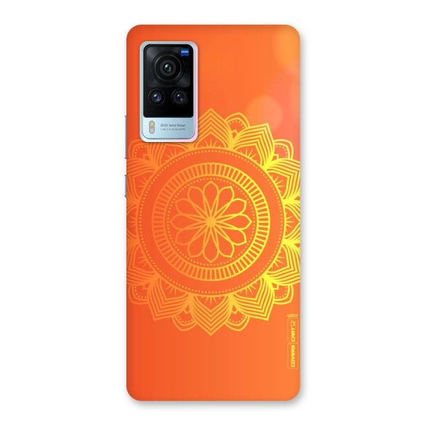 Diwali Rangoli Back Case for Vivo X60 Pro