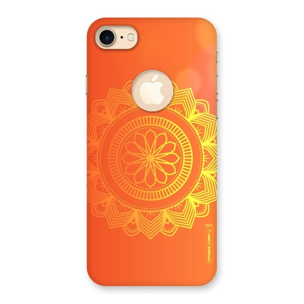 Diwali Rangoli Back Case for iPhone 8 Logo Cut