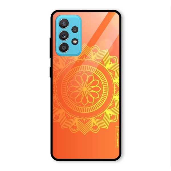 Diwali Rangoli Glass Back Case for Galaxy A52s 5G