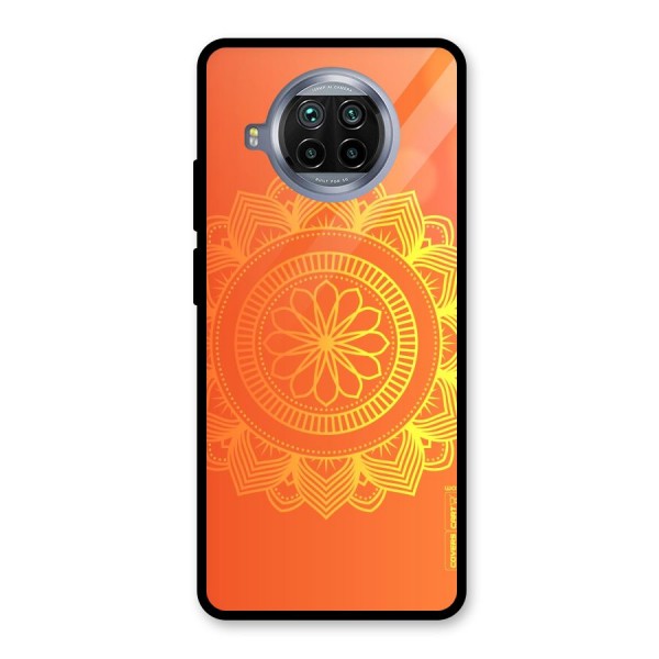 Diwali Rangoli Glass Back Case for Mi 10i