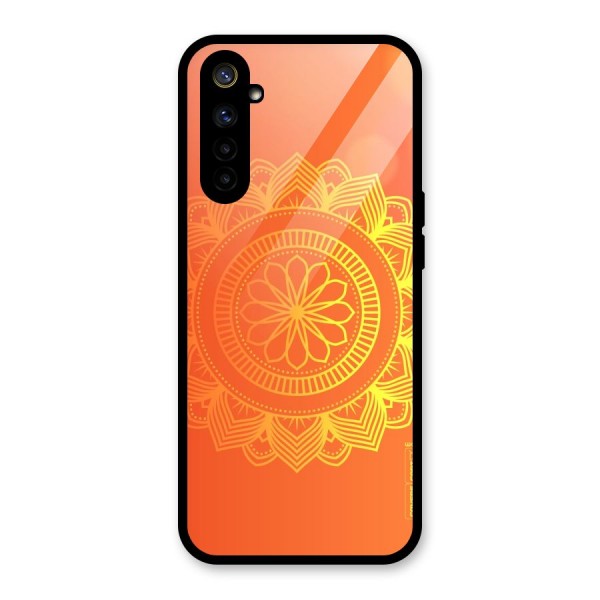 Diwali Rangoli Glass Back Case for Realme 6