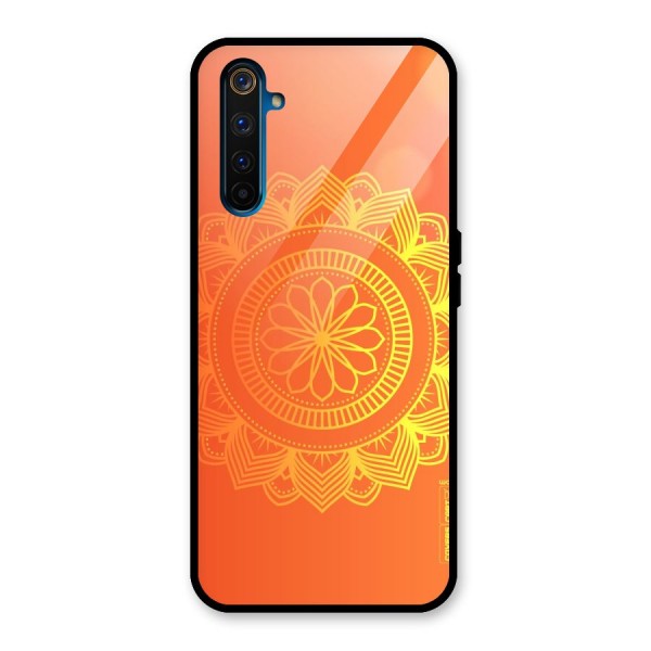 Diwali Rangoli Glass Back Case for Realme 6 Pro