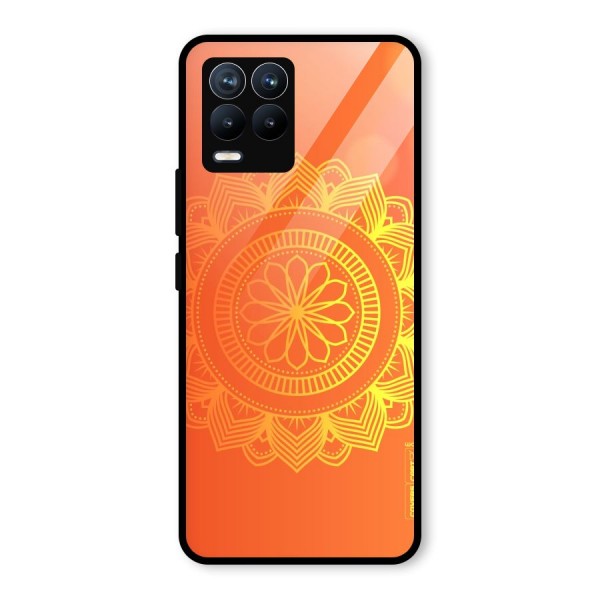 Diwali Rangoli Glass Back Case for Realme 8 Pro