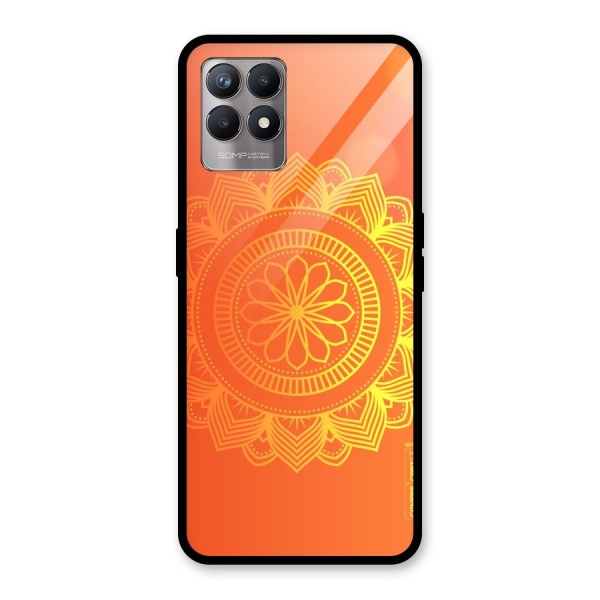 Diwali Rangoli Glass Back Case for Realme 8i