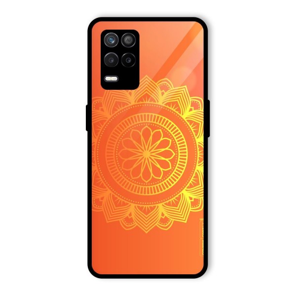 Diwali Rangoli Glass Back Case for Realme 9 5G