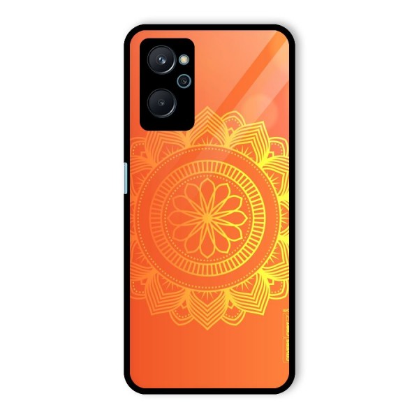 Diwali Rangoli Glass Back Case for Realme 9i