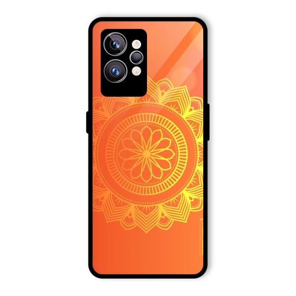 Diwali Rangoli Glass Back Case for Realme GT2 Pro